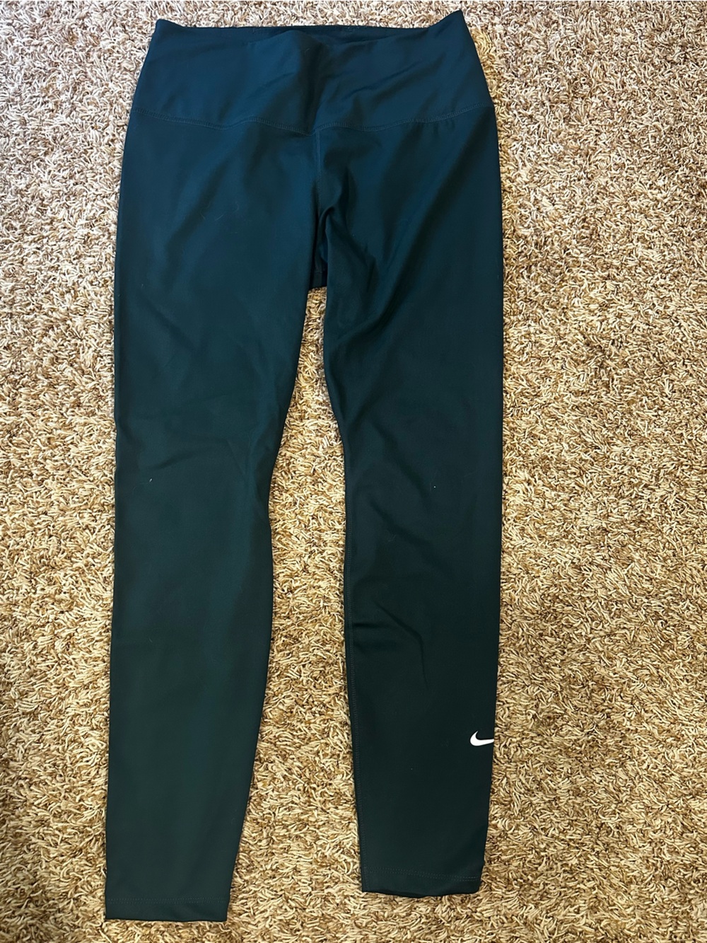 Nike Forest Green Womens   Leggings